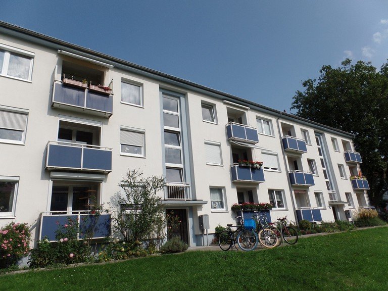 Hausansicht Bremen Etagenwohnung Sch�n geschnitten und ruhig gelegen - 3,5 Zimmer Eigentumswohnung mit sonniger Loggia in Findorff