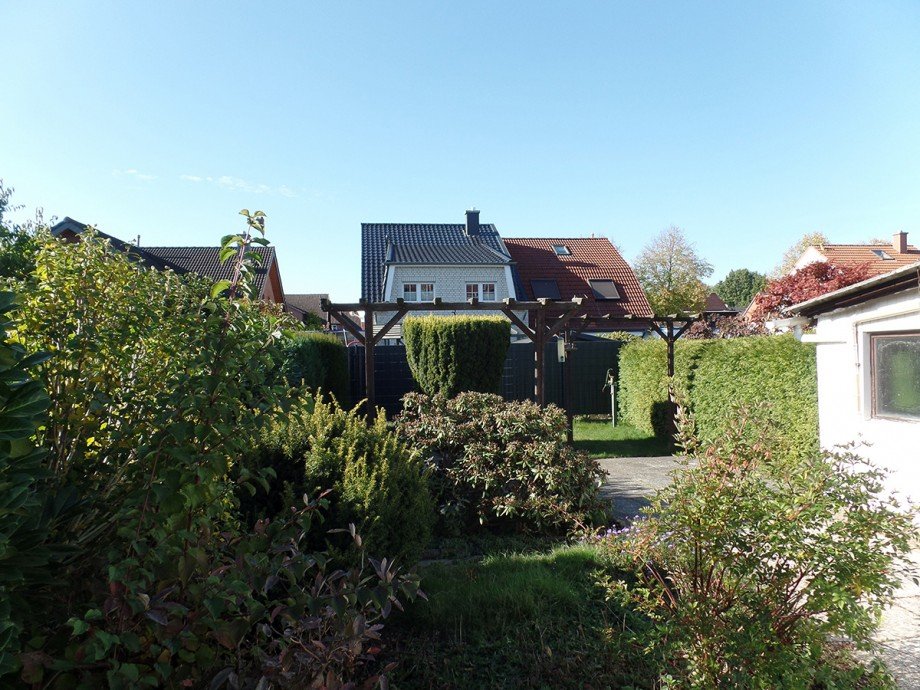 Garten Doppelhaush�lfte Bremen