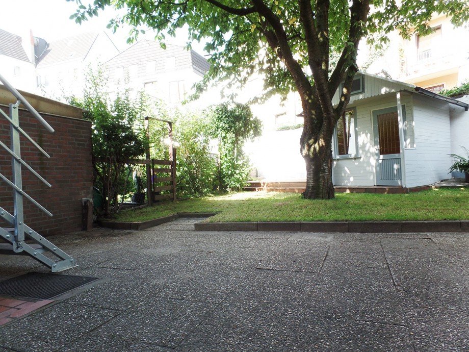 Garten Reihenmittelhaus Bremen