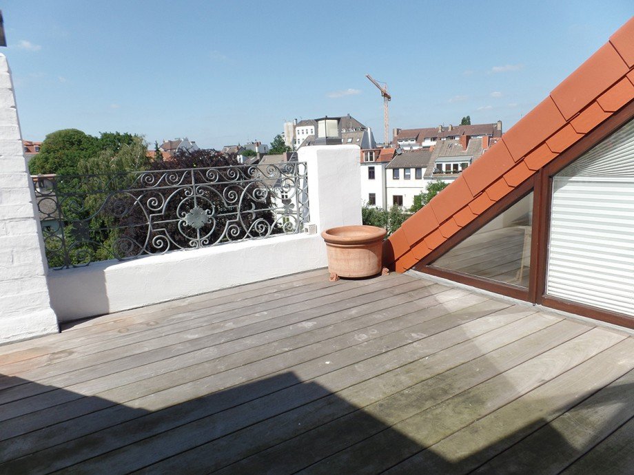 Dachterrasse Mehrfamilienhaus Bremen
