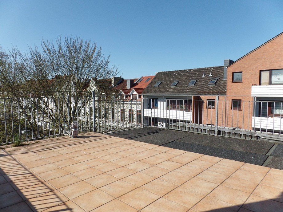 Dachterrasse Maisonettewohnung Bremen