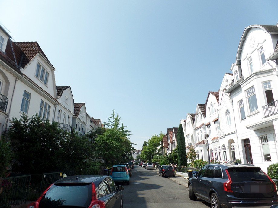 Strassenansicht Mehrfamilienhaus Bremen