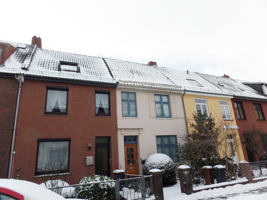 Hausansicht Reihenmittelhaus Bremen