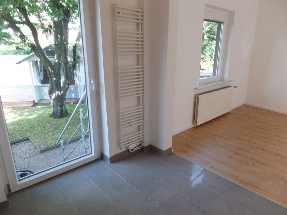 Treppe zum Garten Reihenmittelhaus Bremen