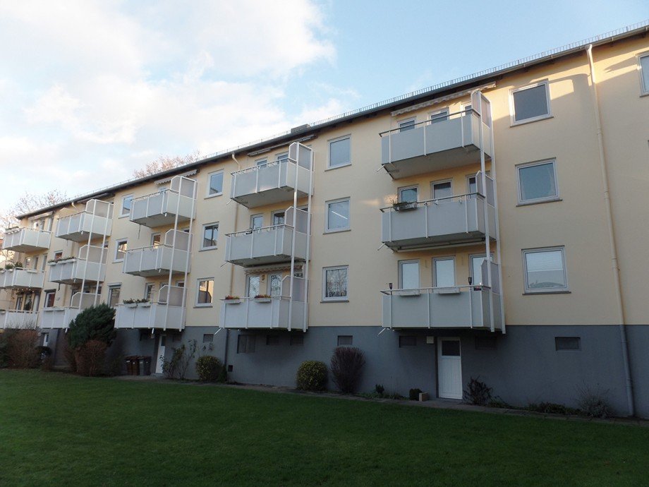 R�ckansicht Etagenwohnung Bremen