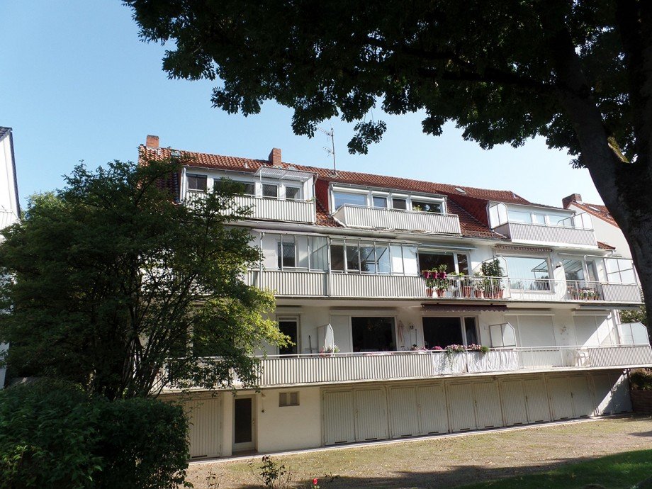 Hausansicht Etagenwohnung Bremen