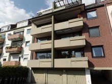 R�ckansicht Hastedt, schicke 2-Zimmer-Eigentumswohnung mit Sonnenbalkon und Garage