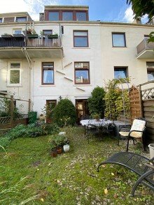 R�ckansicht Bremen-Findorff, aufwendig modernisiertes Zweifamilienhaus in beliebter Wohnlage