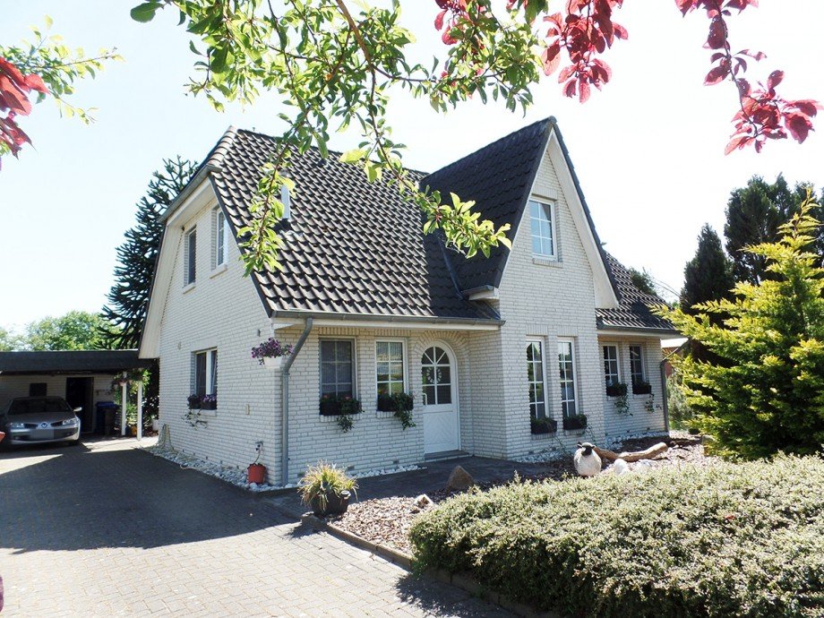 Hausansicht Einfamilienhaus Hoope