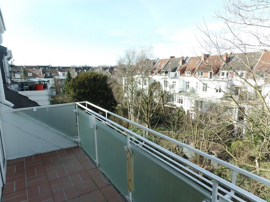 Balkon Dachgeschosswohnung Bremen