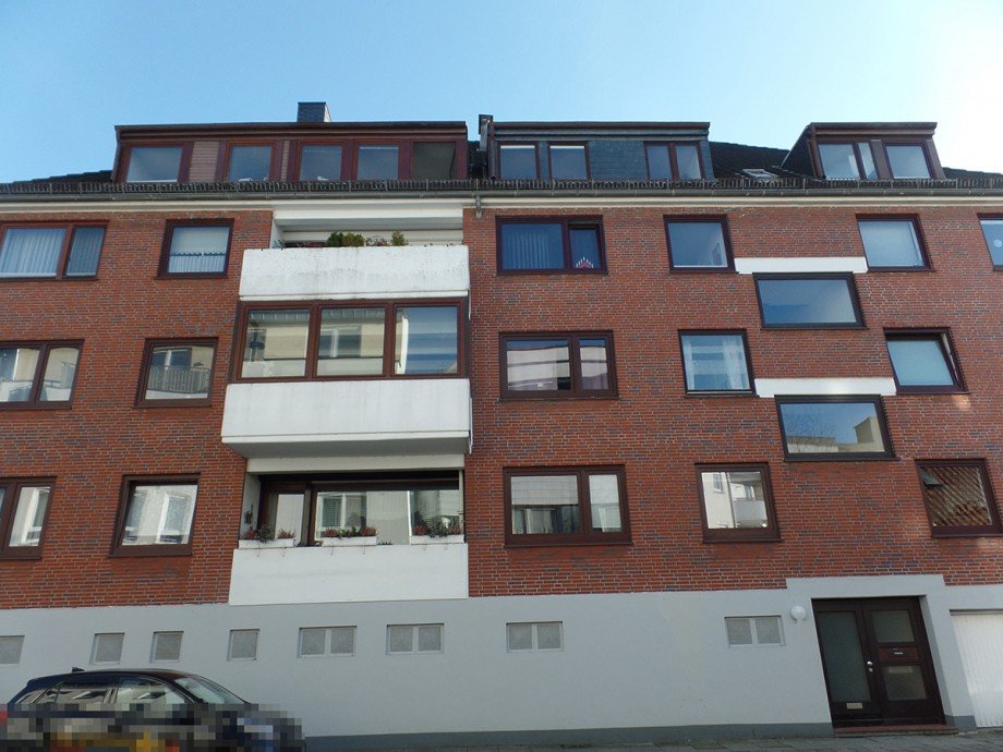 Hausansicht Etagenwohnung Bremen