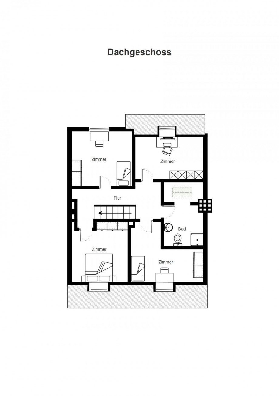 Dachgeschoss Einfamilienhaus Bremen