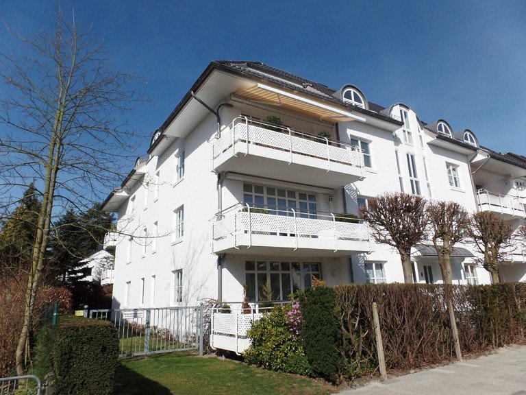 Seitenansicht Bremen Maisonettewohnung Bestens gepflegte Maisonette-Wohnung mit Dachterrasse und TG-Stellplatz im beliebten Schwachhausen