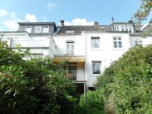 R�ckansicht Schwachhaussen / Radio Bremen, charmantes Altbremer Rotklinker Haus in beliebter Wohnlage