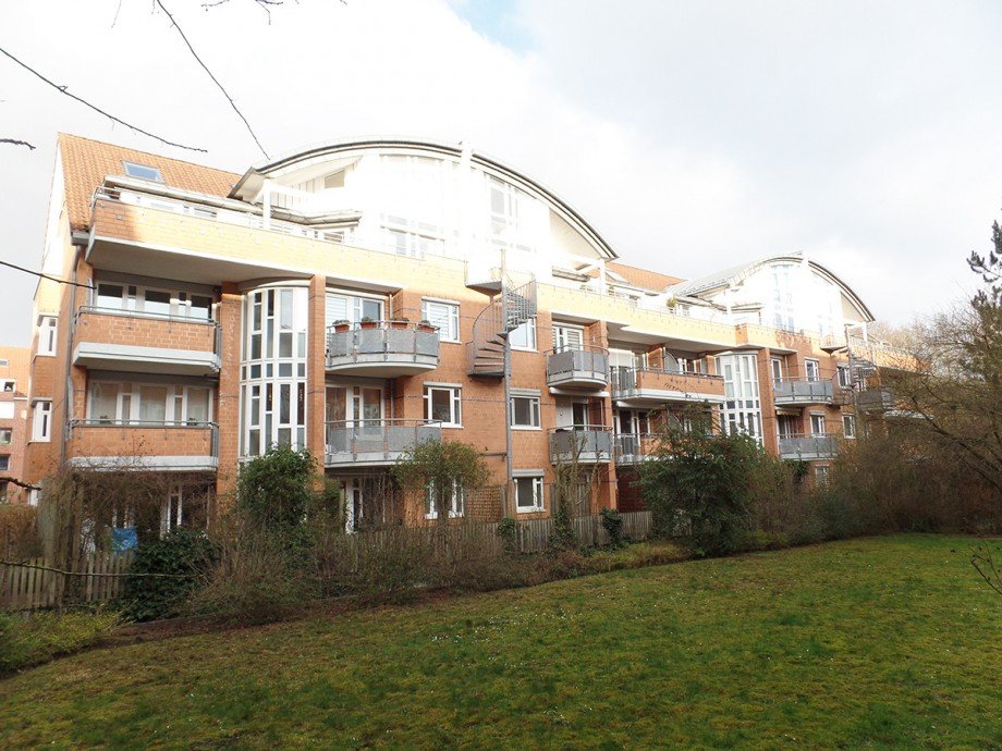 R�ckansicht Terrassenwohnung Bremen