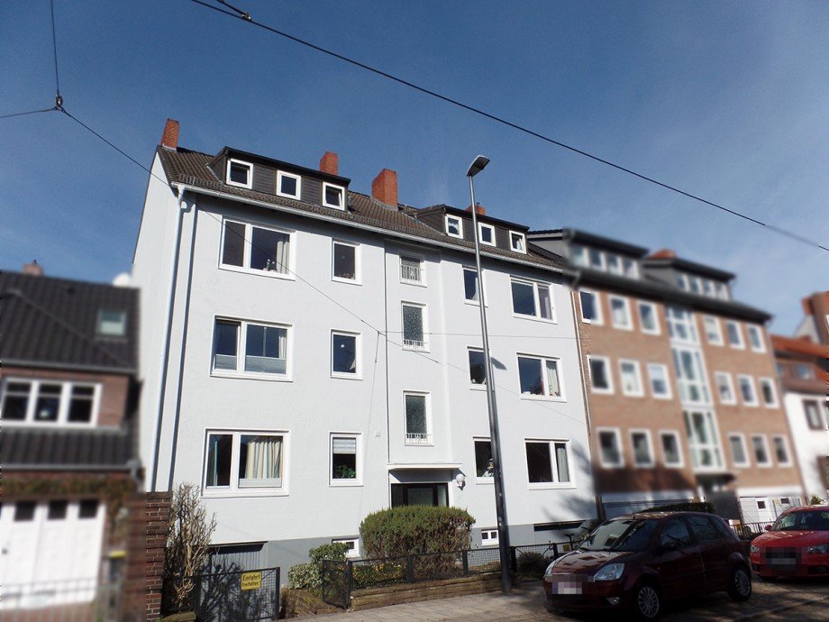 Hausansicht Dachgeschosswohnung Bremen