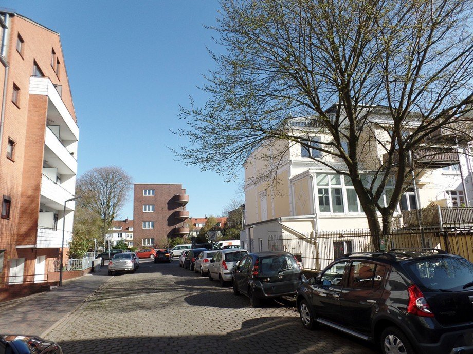 Strassenansicht Maisonettewohnung Bremen
