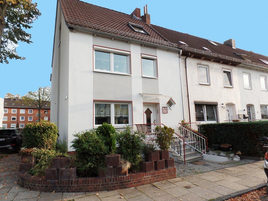 Hausansicht Reihenendhaus Bremen