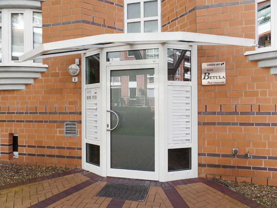 Hauseingang Terrassenwohnung Bremen