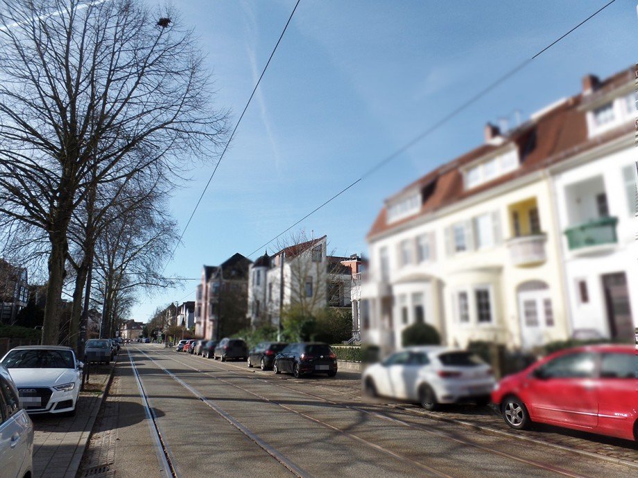 Strassenansicht Dachgeschosswohnung Bremen