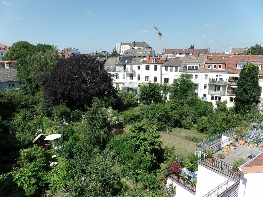 Aussicht Mehrfamilienhaus Bremen
