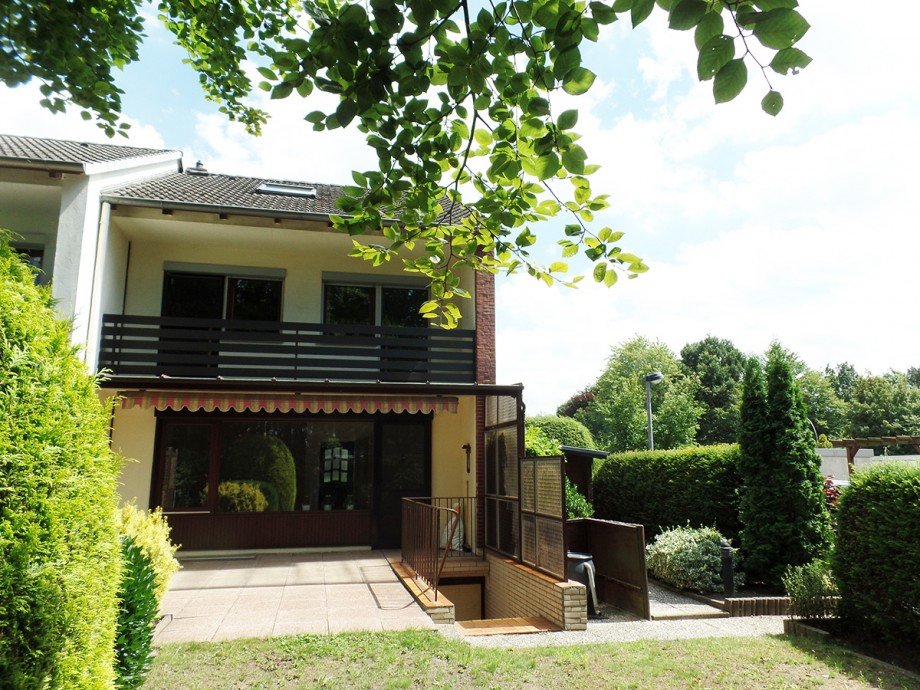 R�ckansicht Reihenendhaus Ritterhude