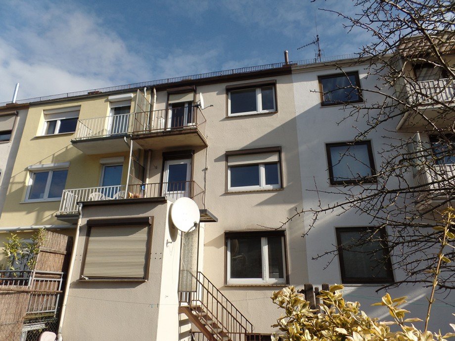 R�ckansicht Mehrfamilienhaus Bremen