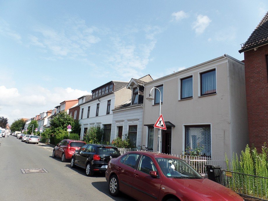 Strassenansicht Einfamilienhaus Bremen