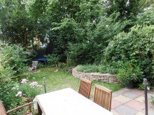 Garten Charmantes, sehr gepflegtes Bremer Reihenhaus mit Sonnengarten in ruhiger Wohnstra�e