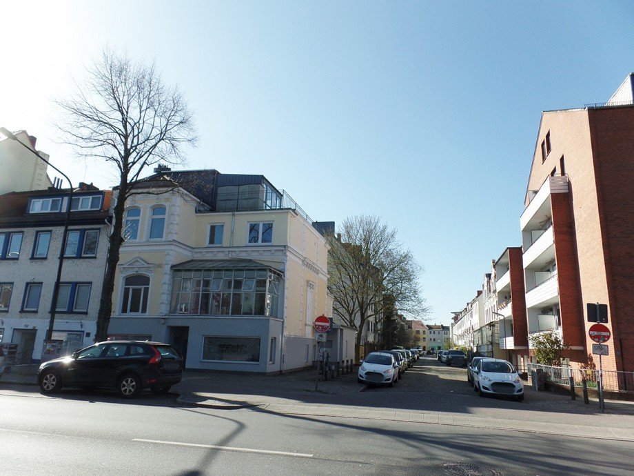 Hausansicht Maisonettewohnung Bremen