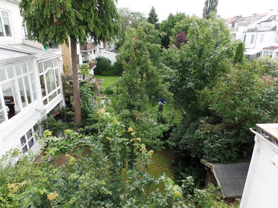 Balkonaussicht Einfamilienhaus Bremen