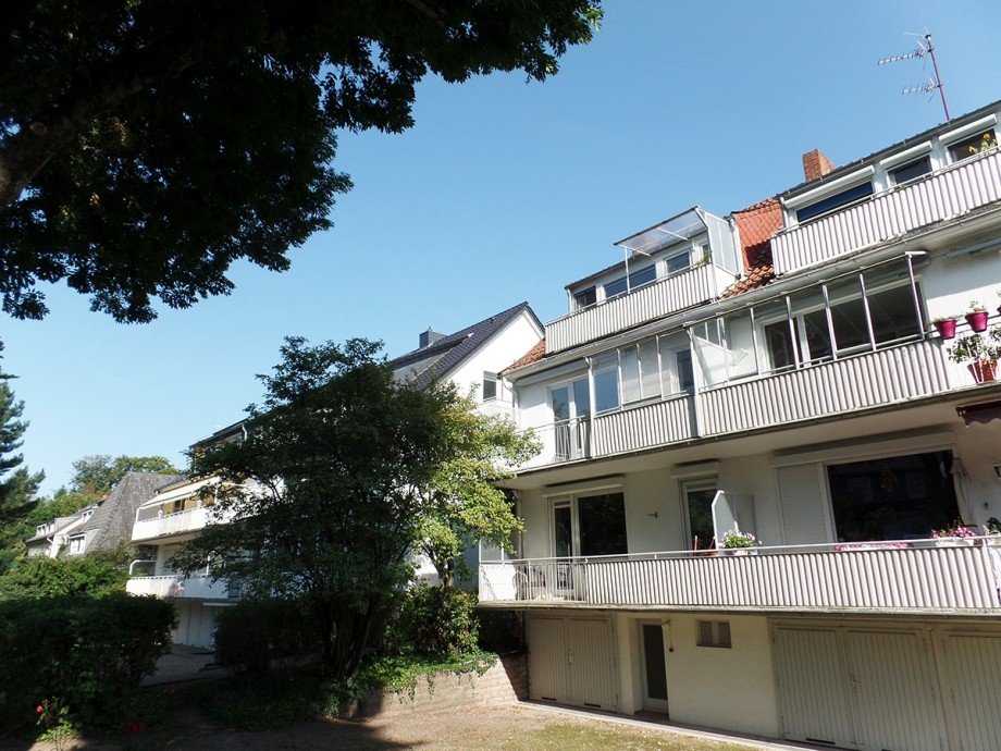 Hausansicht Etagenwohnung Bremen