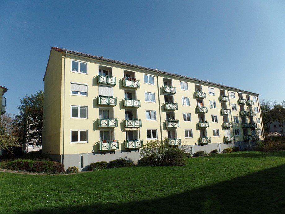 Hausansicht Etagenwohnung Bremen