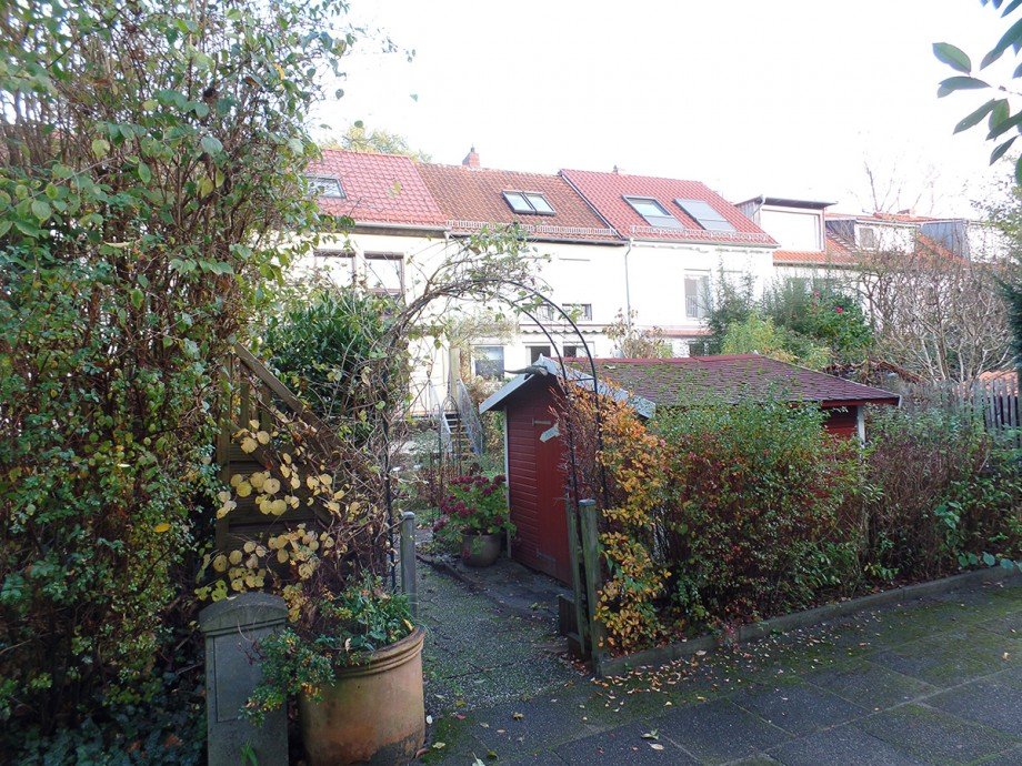 Eingang Garten Reihenhaus Bremen