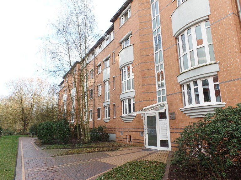 Hausansicht Bremen Terrassenwohnung Findorff-Weidedamm, tolle 2-Zimmer Terrassenwohnung mit TG-Stellplatz
