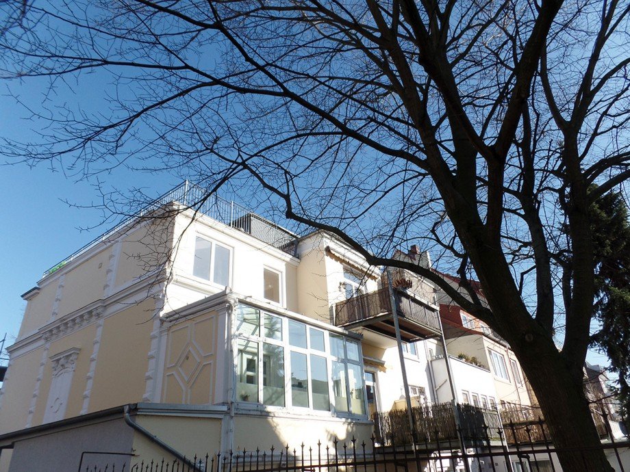 Hausansicht Maisonettewohnung Bremen