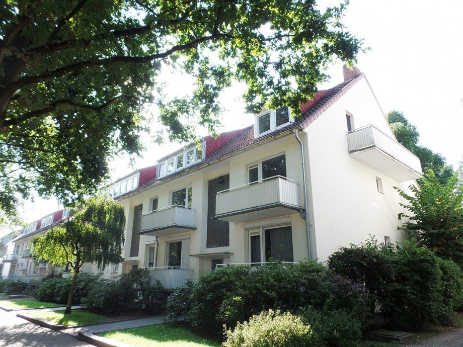Hausansicht Etagenwohnung Bremen