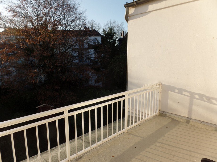 Balkon 1.OG Maisonettewohnung Bremen